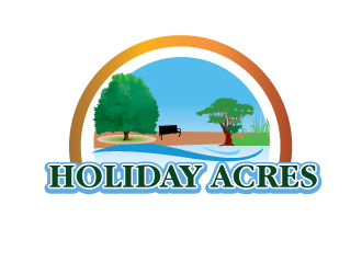 Holiday Acres logo design by webmall