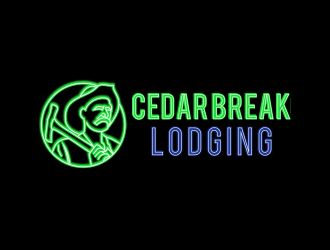 Cedar Break Lodging logo design by brandshark