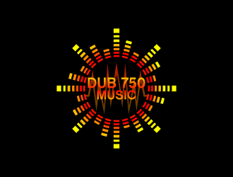 DUB 750 Music logo design by tukang ngopi