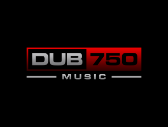 DUB 750 Music logo design by p0peye