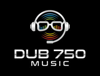 DUB 750 Music logo design by mukleyRx