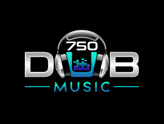 DUB 750 Music logo design by axel182