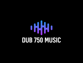 DUB 750 Music logo design by funsdesigns