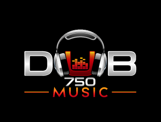 DUB 750 Music logo design by axel182