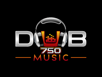 DUB 750 Music logo design by axel182