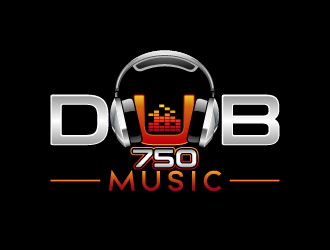 DUB 750 Music logo design by axel182