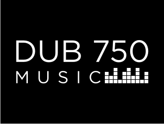 DUB 750 Music logo design by vostre