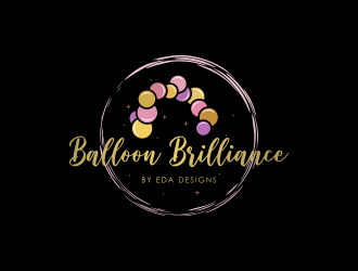 Balloon Brilliance by Eda Designs  logo design by funsdesigns