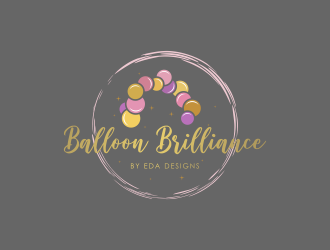 Balloon Brilliance by Eda Designs  logo design by funsdesigns