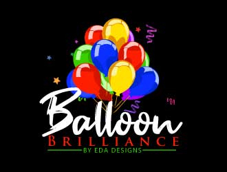 Balloon Brilliance by Eda Designs  logo design by AamirKhan