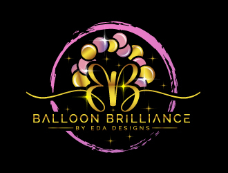 Balloon Brilliance by Eda Designs  logo design by dasigns