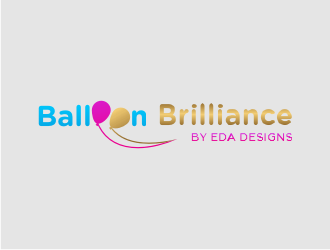 Balloon Brilliance by Eda Designs  logo design by nurul_rizkon