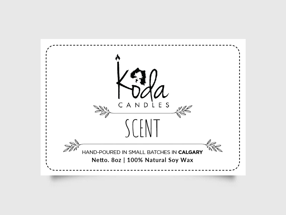 Koda Candles logo design by Realistis