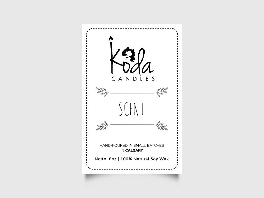 Koda Candles logo design by Realistis