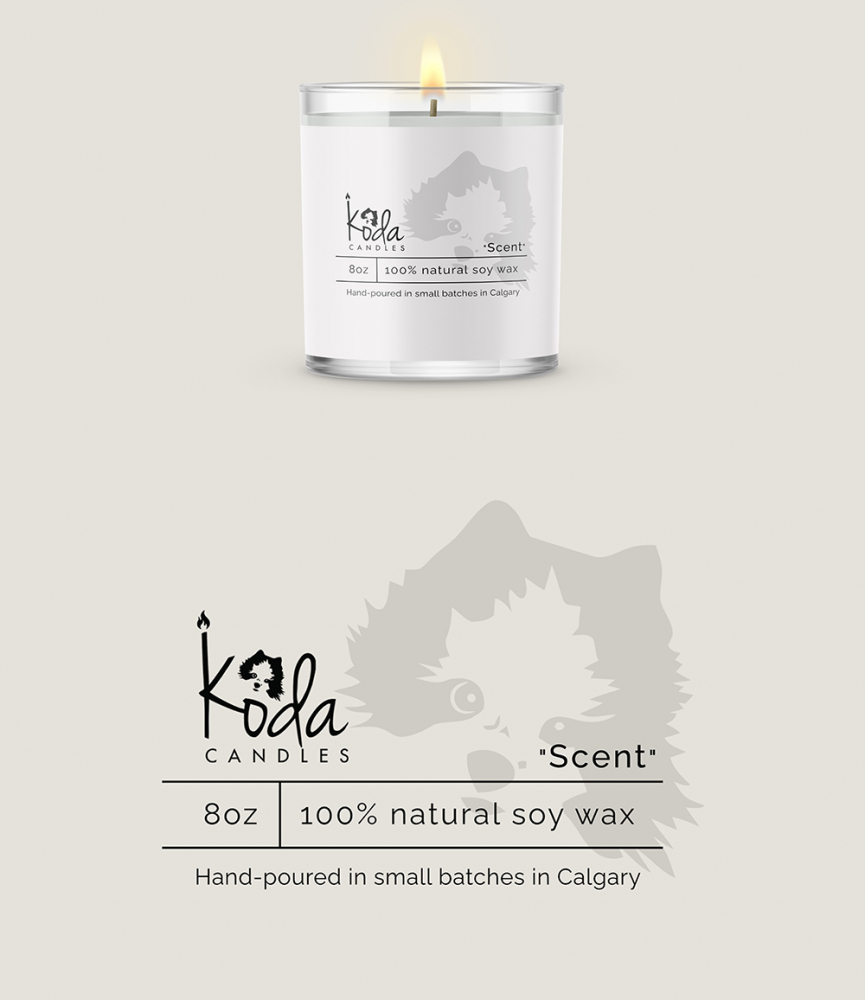 Koda Candles logo design by cwrproject