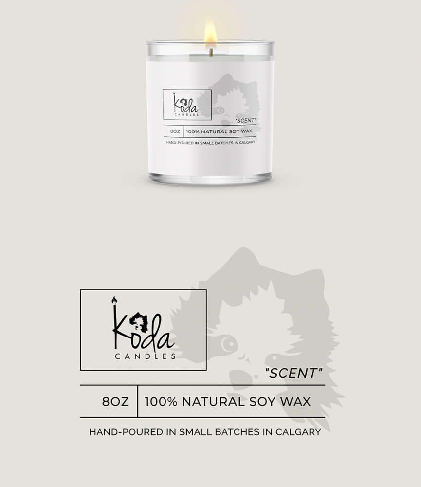 Koda Candles logo design by cwrproject