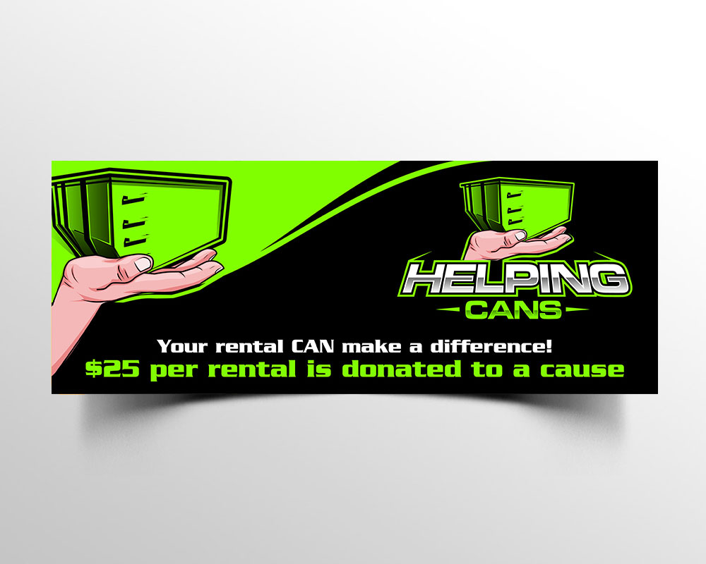 Helping Cans, LLC.  logo design by Boomstudioz