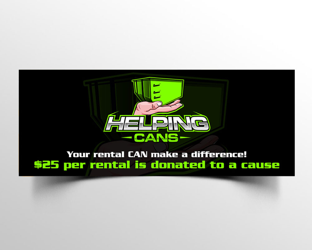 Helping Cans, LLC.  logo design by Boomstudioz