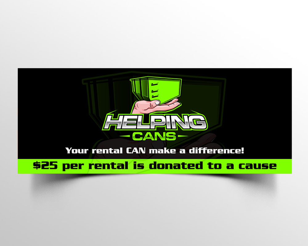 Helping Cans, LLC.  logo design by Boomstudioz