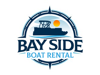 Bay Side Boat Rental  logo design by kunejo