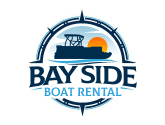 Bay Side Boat Rental  logo design by kunejo