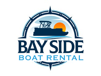 Bay Side Boat Rental  logo design by kunejo