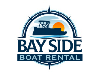 Bay Side Boat Rental  logo design by kunejo