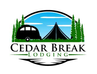 Cedar Break Lodging logo design by AamirKhan