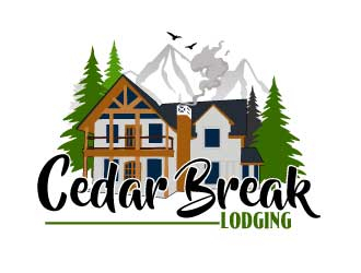 Cedar Break Lodging logo design by AamirKhan