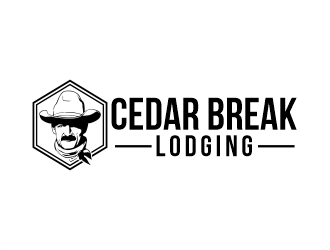 Cedar Break Lodging logo design by Gwerth