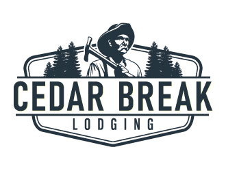 Cedar Break Lodging logo design by daywalker