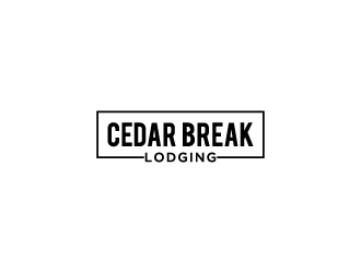 Cedar Break Lodging logo design by Creativeminds