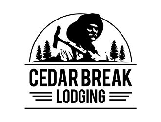 Cedar Break Lodging logo design by neonlamp