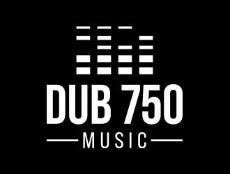 DUB 750 Music logo design by keylogo