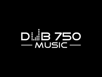 DUB 750 Music logo design by y7ce