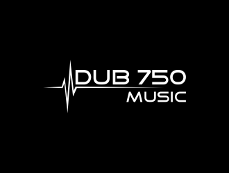 DUB 750 Music logo design by y7ce