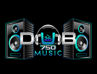 DUB 750 Music logo design by axel182