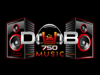 DUB 750 Music logo design by axel182