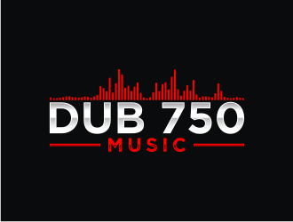 DUB 750 Music logo design by ora_creative