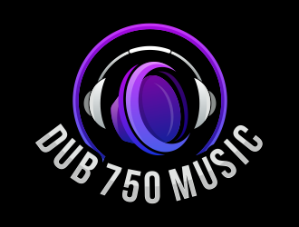 DUB 750 Music logo design by grafisart2