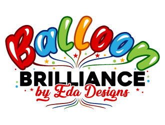 Balloon Brilliance by Eda Designs  logo design by dasigns