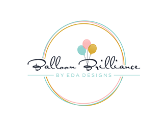 Balloon Brilliance by Eda Designs  logo design by ndaru