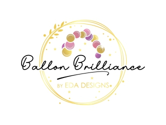 Balloon Brilliance by Eda Designs  logo design by rizuki