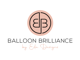 Balloon Brilliance by Eda Designs  logo design by ingepro