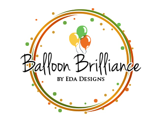 Balloon Brilliance by Eda Designs  logo design by MarkindDesign