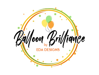 Balloon Brilliance by Eda Designs  logo design by MarkindDesign