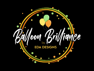 Balloon Brilliance by Eda Designs  logo design by MarkindDesign