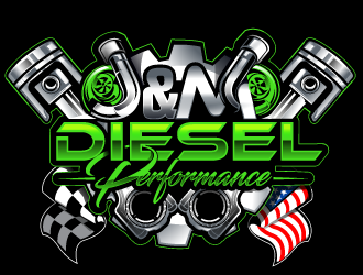 J&M Diesel Performance logo design by Suvendu