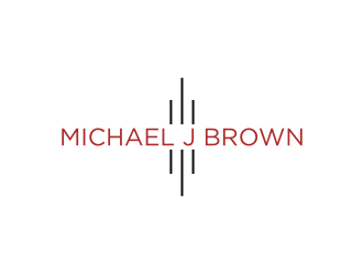 Michael J Brown logo design by rief