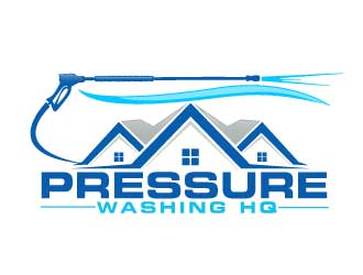 Pressure Washing HQ logo design by AamirKhan